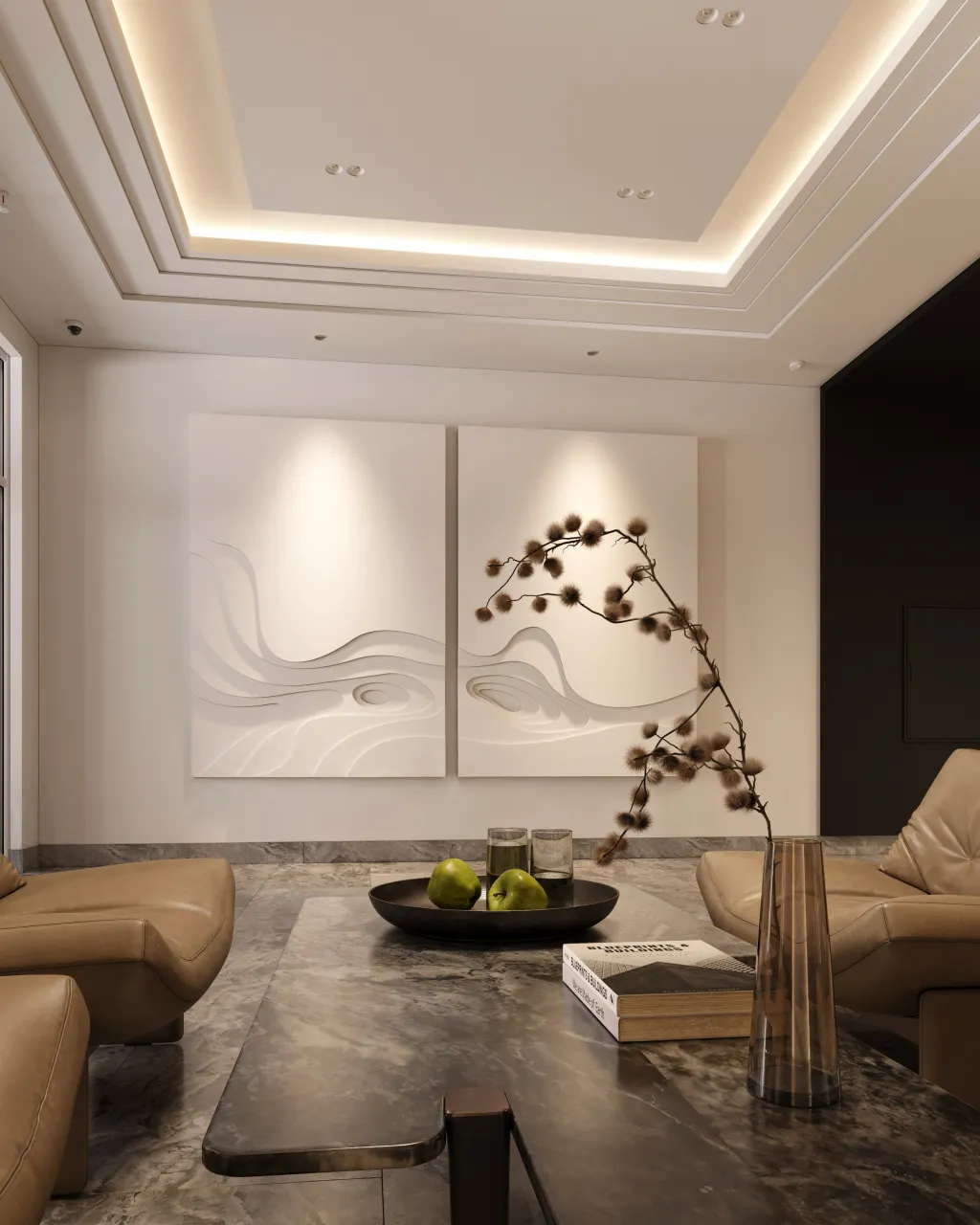 Riviera Aparts — зона відпочинку з арт-панелями